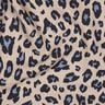 Viscose Linen Blend Leopard Print | Poppy Fabrics – cashew/midnight blue,  thumbnail number 2
