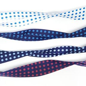 Dotty Bias Tape (20 mm) 3 &ndash; navy, 