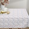 Cotton Poplin gardening – white/blue grey,  thumbnail number 7