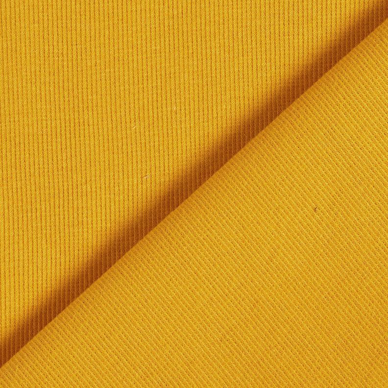 2x2 Ribbing Plain – curry yellow,  image number 3