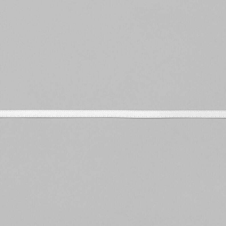 Satin Ribbon [3 mm] – white,  image number 1
