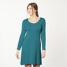 Bamboo Viscose Jersey Plain – petrol,  thumbnail number 7