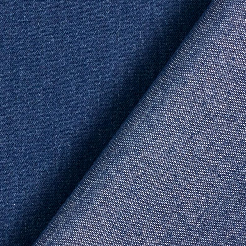 Denim cotton blend medium – navy blue,  image number 3
