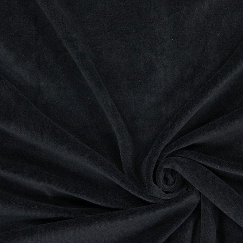 Plain Nicky Velour – black,  image number 1