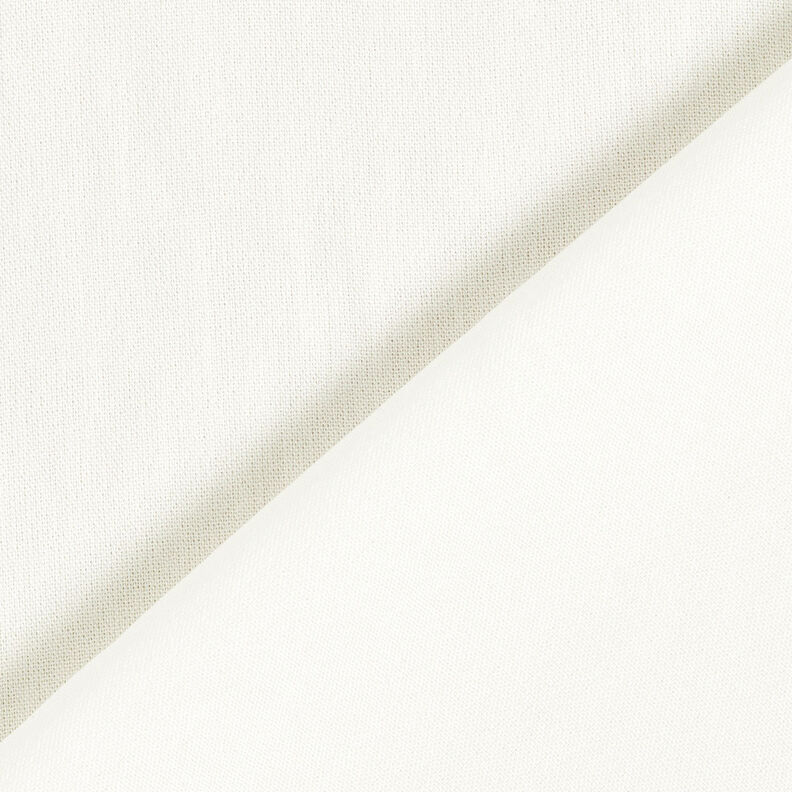 Plain-coloured plain weave viscose blend – offwhite,  image number 4