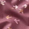 GOTS Cotton Poplin little birds | by Poppy – grape,  thumbnail number 2