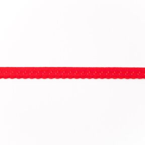 Elasticated Edging Lace [12 mm] – red, 