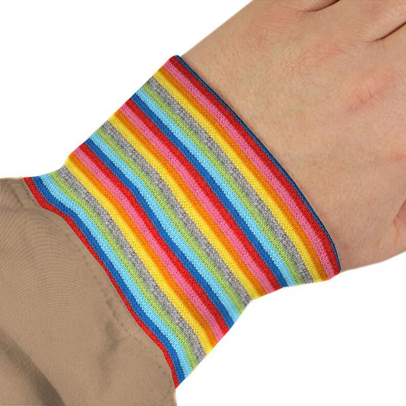 Knitted Ribbing Rainbow,  image number 4