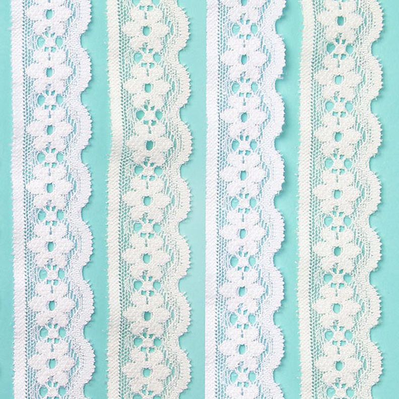 Stretch Lace [27 mm] - white,  image number 2