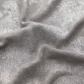 Glitter foil jersey – grey/antique silver, 