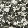 viscose fabric watercolor wild roses – dark pine/offwhite,  thumbnail number 2