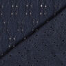 Crinkle jersey broderie anglaise – midnight blue,  thumbnail number 4