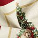 Decorative Panel Tapestry Fabric Holiday Dog – light beige/red,  thumbnail number 3