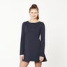 Little Boxes Textured Jersey – navy blue,  thumbnail number 4