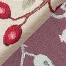 Decor Fabric Tapestry Fabric Rosehips – light beige/red,  thumbnail number 5
