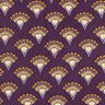 Baby Cord Glitter fans – aubergine,  thumbnail number 1