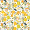 Decor Fabric Cotton Twill Exotic Fruits – white,  thumbnail number 1