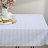 Cotton Vichy check 1 cm – light wash denim blue/white,  thumbnail number 7