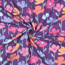 French Terry colourful flowers | Poppy Fabrics – red lilac,  thumbnail number 3