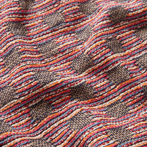 Bouclé stripes and circles, 