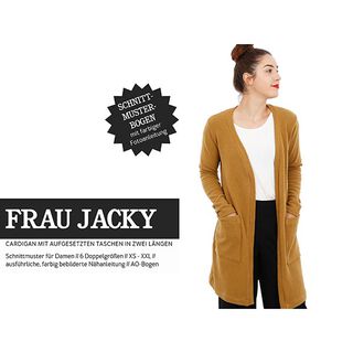FRAU JACKY - cardigan with patch pockets, Studio Schnittreif  | XS -  XXL, 
