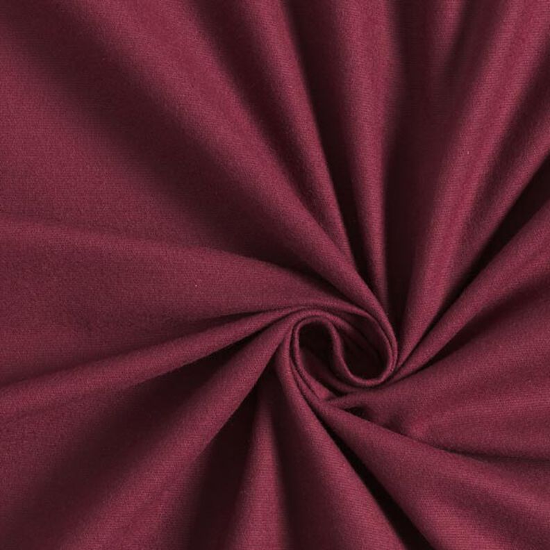 Cotton Flannel Plain – burgundy,  image number 1