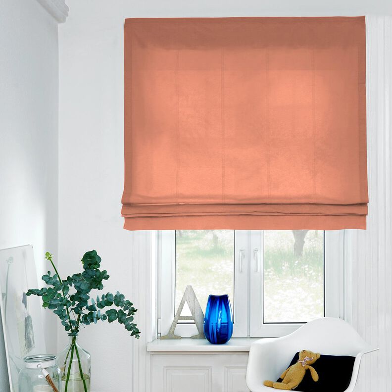 pure heavy linen Plain – copper,  image number 5