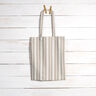 Decor Fabric Jacquard stripes – light beige/sand,  thumbnail number 7