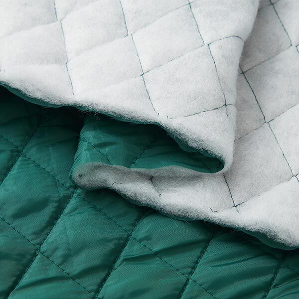 Quilted lining rhombus – blue spruce,  image number 6