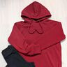 Alpine Fleece Comfy Sweatshirt Plain – carmine,  thumbnail number 12