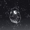 French terry Panel Spaceman | Glitzerpüppi – black/white,  thumbnail number 7