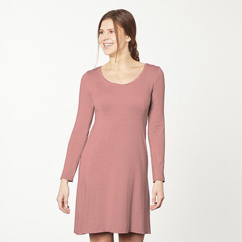 GOTS Cotton Jersey | Tula – dusky pink,  image number 6