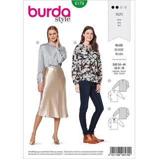 Blouse, Burda 6179 | 34-44, 