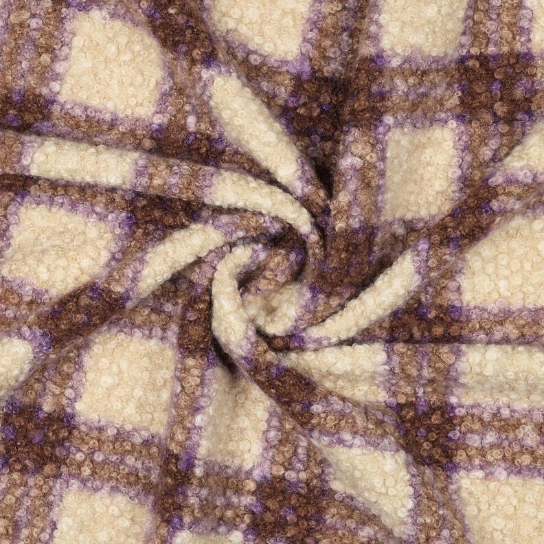 Knit Bouclé Check – green/offwhite, image number 3