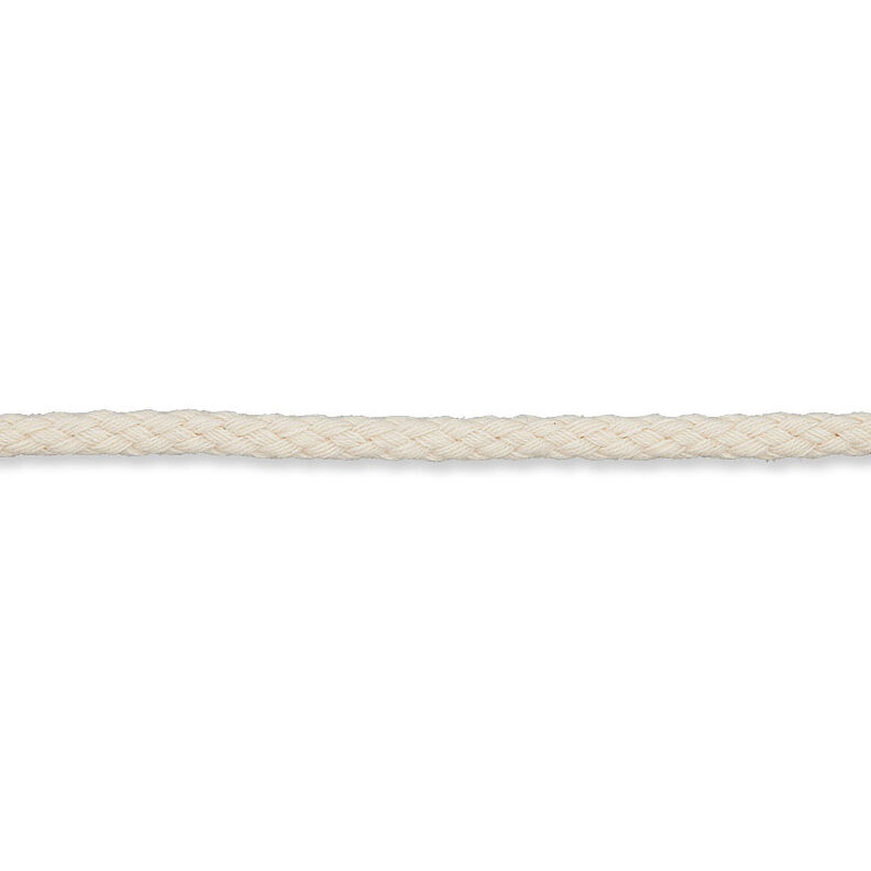 Cotton cord [Ø 5 mm] – offwhite,  image number 2