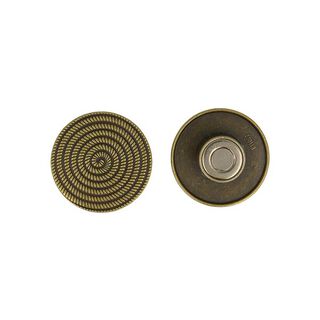 Tiebacks with Magnetic Closure [Ø 4,5cm] – antique gold metallic, 