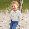Double Gauze/Muslin Pear Digital Print | Poppy Fabrics – white/yellow olive,  thumbnail number 5