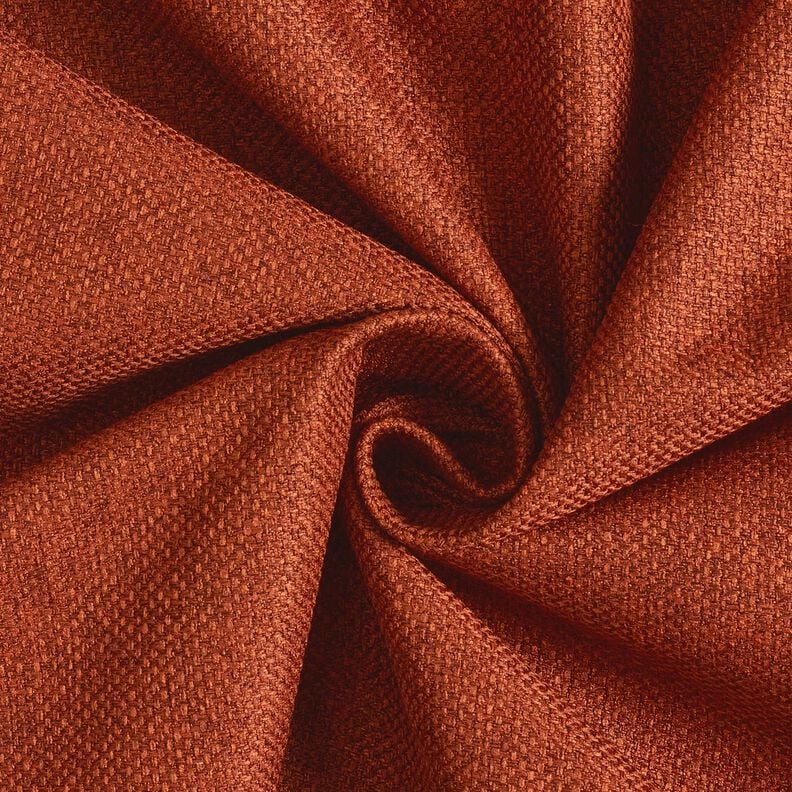 Upholstery Fabric fine relief structure – terracotta,  image number 1