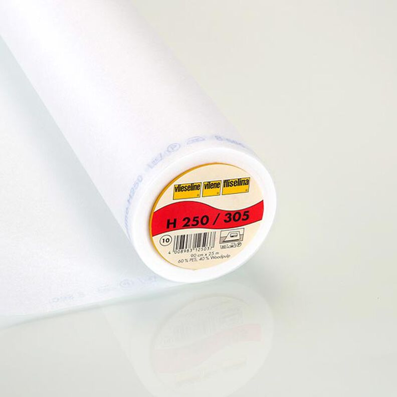 H 250 Fusible Interlining | Vilene – white,  image number 1
