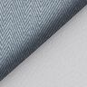 Blackout fabric Herringbone – blue grey,  thumbnail number 4
