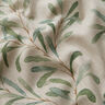 Decor Fabric Half Panama Mistletoe – natural/green,  thumbnail number 2