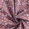 Coated Cotton colourful floral meadow – dark dusky pink/white,  thumbnail number 4