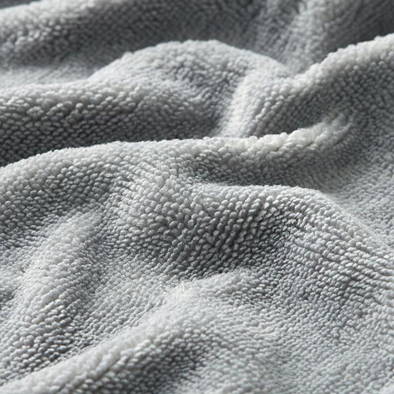 Cosy Towelling Bamboo Plain – grey,  image number 2