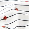 Cotton Jersey Stripes and ladybugs – offwhite,  thumbnail number 2