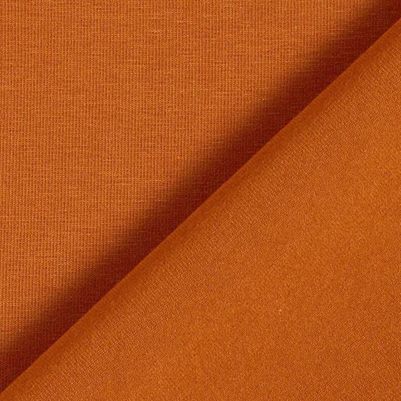 Medium Cotton Jersey Plain – caramel,  image number 5