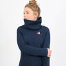 FRAU POLLY - cosy jumper dress with a polo neck, Studio Schnittreif  | XS -  XXL,  thumbnail number 7