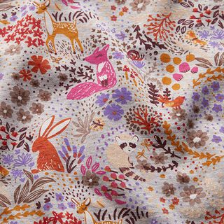 Alpine Fleece animals in the flower meadow Mottled – silver grey, 