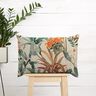 Decor Fabric Half Panama jungle Parrot – natural/green,  thumbnail number 7