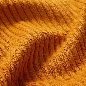 Upholstery Fabric soft corduroy – curry yellow, 