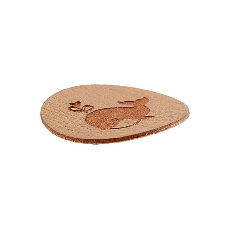 Whale Embellishment [ 23 mm ] – beige,  image number 2